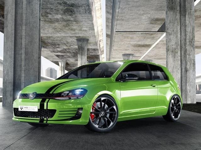 2015 Volkswagen Golf GTI with 19x7.5 MBDESIGN MB1 wheels