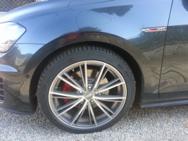 2015 Volkswagen Golf GTI with 18x8 OZ ENVY wheels