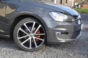 2015 Volkswagen Golf GTI with 18x7.5 VW CHARLESTON wheels