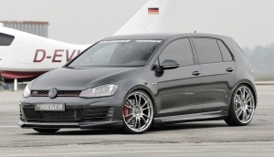 2015 Volkswagen Golf GTI with 20x8.5 OZ ULTRALEGGERA wheels