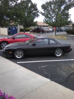 1989 Nissan S13 with 15x7 Nissan () 280zx Turbo wheels