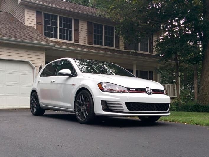 2015 Volkswagen Golf GTI with 18x8 TSW NURBURGRING wheels