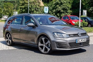 2015 Volkswagen Golf GTI with 18x7.5 VW AUSTIN wheels