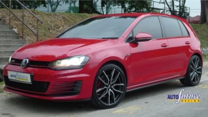 2015 Volkswagen Golf GTI with 19x8.5 BBS XA wheels