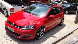 2015 Volkswagen Golf GTI with 20x8.5 LEXANI R05 wheels
