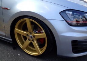 2015 Volkswagen Golf GTI with 20x9 GISA 9135 wheels