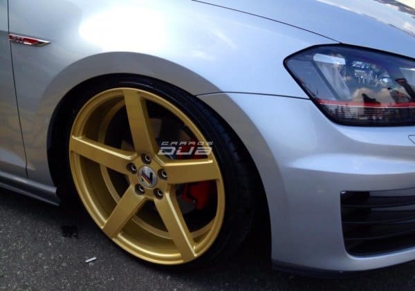 2015 Volkswagen Golf GTI with 20x9 GISA 9135 wheels