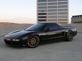 1995 Acura NSX with 17x8 Rays Engineering Volk Racing CE28N wheels
