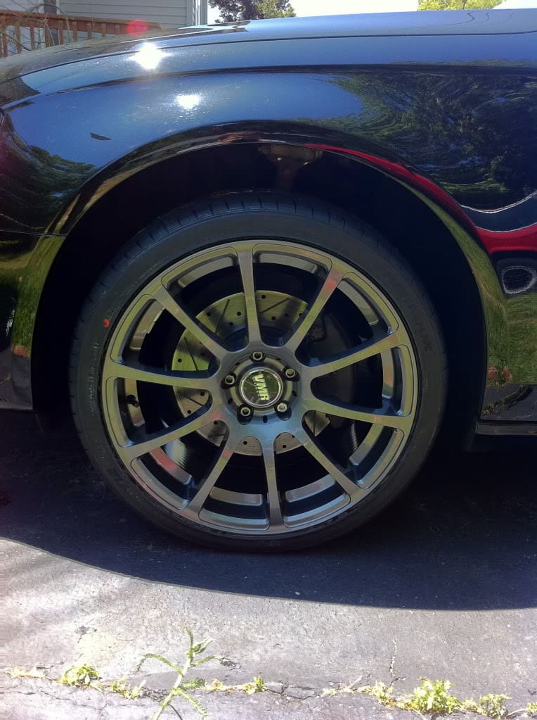 2010 Audi A4 with 19x8.5 VMR V701 wheels