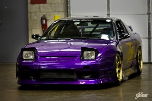 1989 Nissan S13 with 17x9.5 Rays Engineering Gram Lights 57S wheels