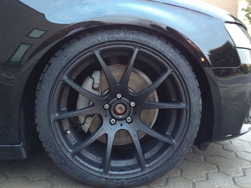 2011 Audi A4 with 19x9.5 VMR V713 wheels
