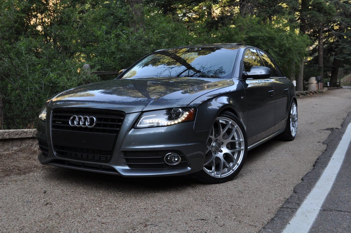 2012 Audi A4 with 19x9.5 VMR V710 wheels