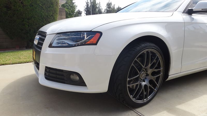 2012 Audi A4 with 19x8.5 VMR V718 wheels