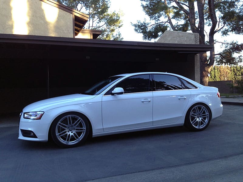 2013 Audi A4 with 19x8.5 Hartmann HRS4-252-GS wheels