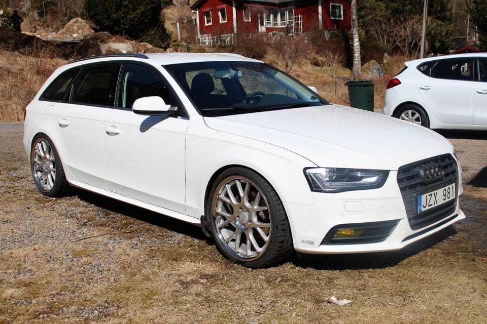 2012 Audi A4 with 20x9 Vossen CV2 wheels