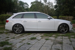 2013 Audi A4 with 18x8 OEM wheels