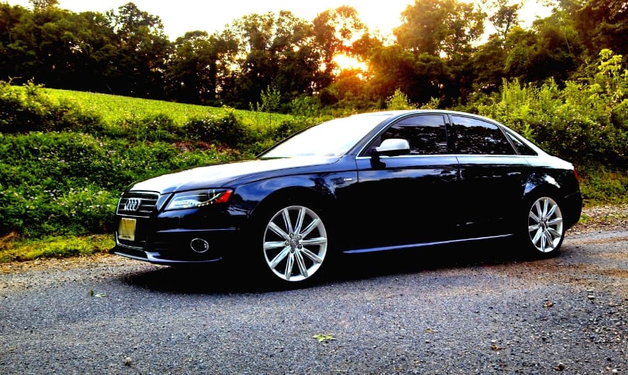 2012 Audi A4 with 19x8.5 Audi A7 wheels