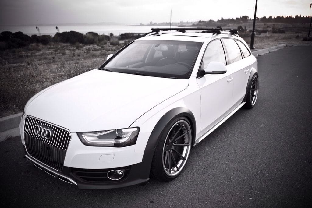 2011 Audi A4 with 20x10.5 RSV Forged wheels