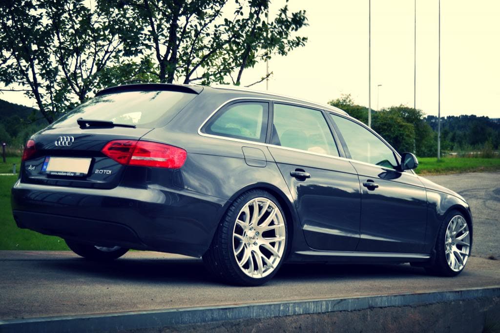2012 Audi A4 with 19x9.5 Zito Wp111 wheels