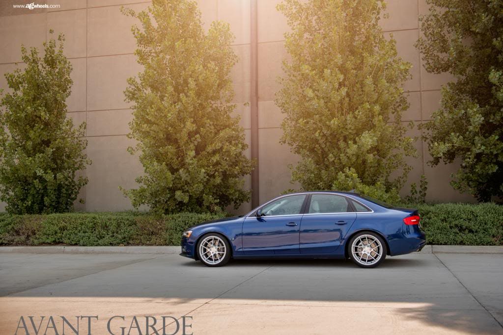 2013 Audi A4 with 19x9.5 Avant Garde M510 wheels