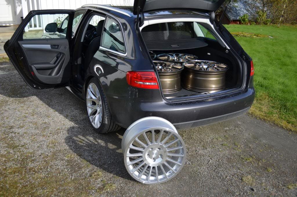 2011 Audi A4 with 19x8.5 Rotiform IND wheels