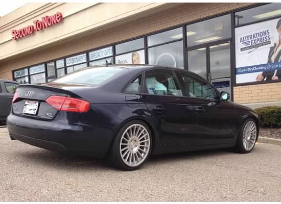 2011 Audi A4 with 19x8.5 ROTIFORM IND wheels