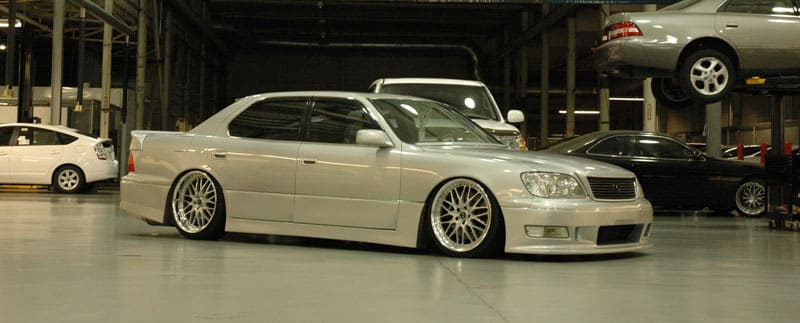 1999 Lexus LS 400 with 20x8.5 Work Wheels Rezax II wheels