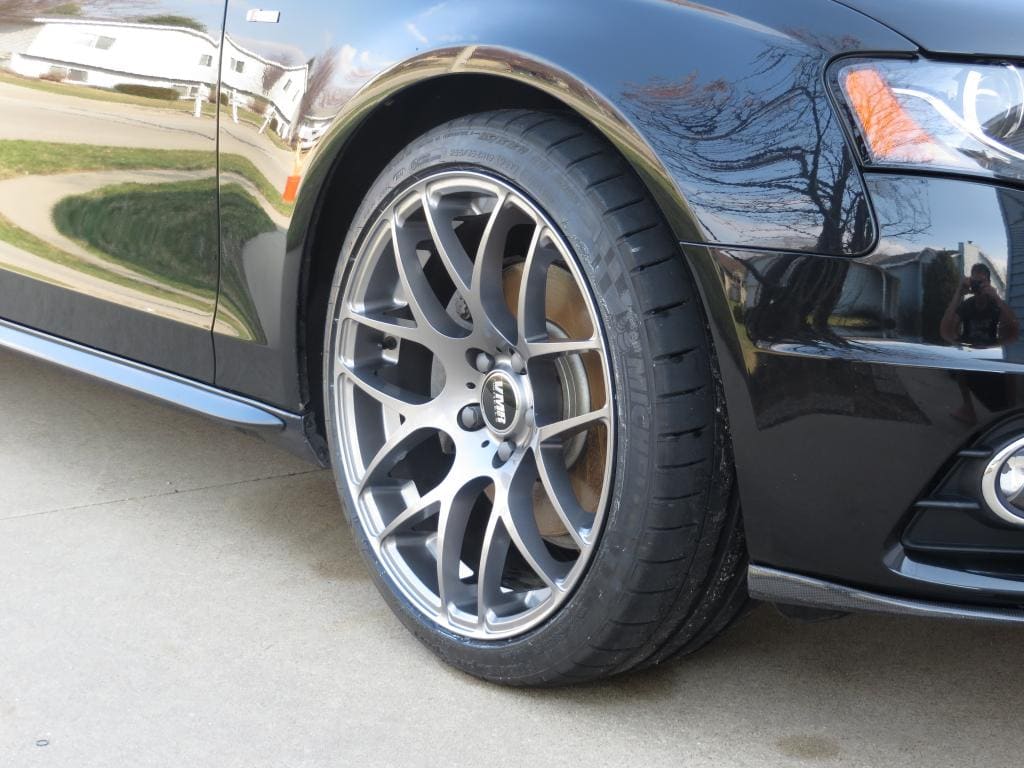 2013 Audi A4 with 19x9.5 VMR V710 wheels