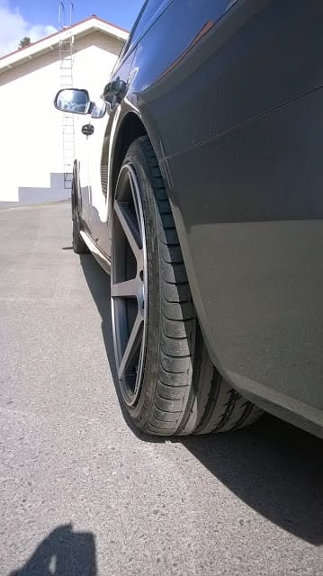 2010 Audi A4 with 19x9.5 Stance 6 wheels