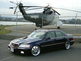 2000 Acura RL with 19x8.5 Weds Kranze Rapier wheels