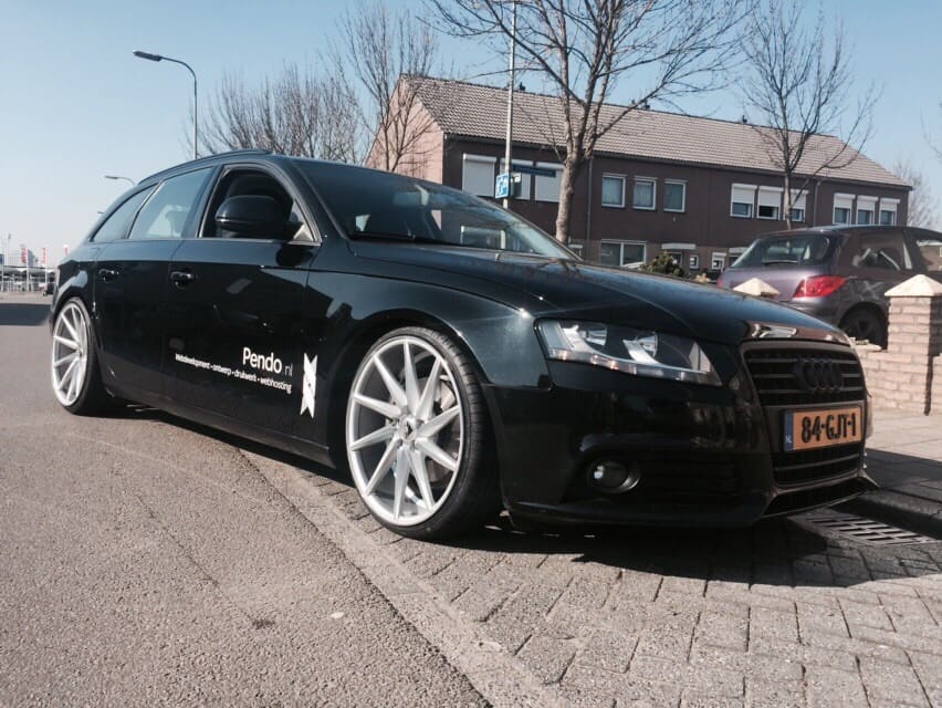 2012 Audi A4 with 20x8.5 VT Sports VT-1 wheels