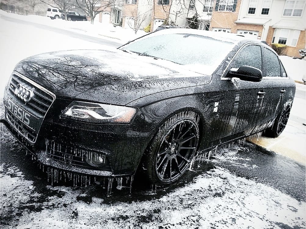 2012 Audi A4 with 19x9.5 Groundforce GF6 wheels