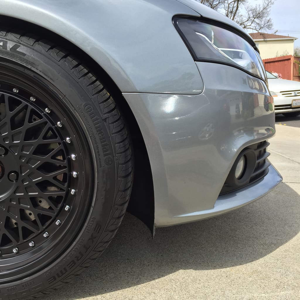 2011 Audi A4 with 18x9 Avant Garde M220 wheels