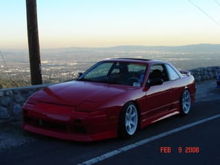 1991 Nissan S13 with 17x9 Rays Engineering Gram Lights 57maximum wheels