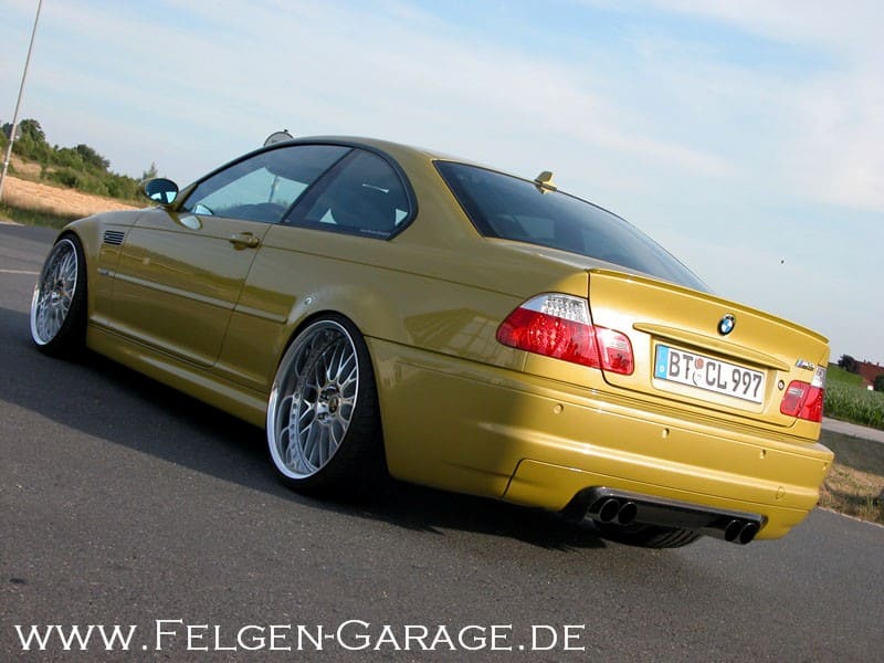 2004 BMW M3 with 20x9.5 Work VS-XX wheels