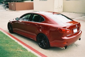 2007 Lexus IS 350 with 18x8.5 AME Tracer FS-01 wheels