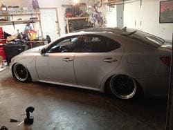 2010 Lexus IS 250 with Xxr 521 wheels