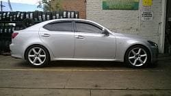 2011 Lexus IS 250 with 18x8 Guess wheels