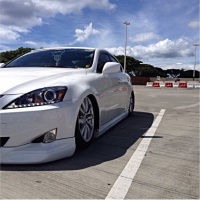 2008 Lexus IS 350 with Airrex wheels