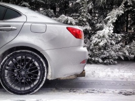 2010 Lexus IS 250 with 18x7.5 Enkei EKM3 wheels