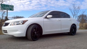 2012 Honda Accord with 18x8 Motegi MR116 wheels