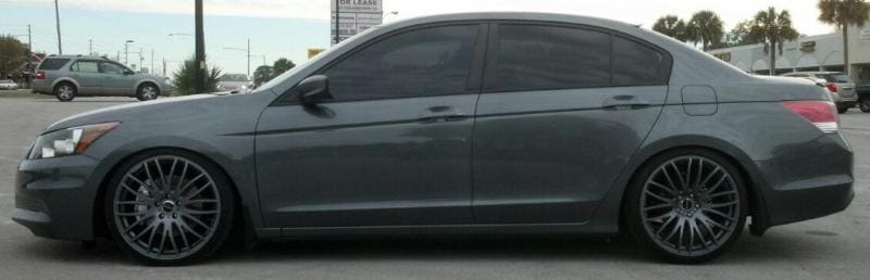 2011 Honda Accord with 20x9 axis powers wheels