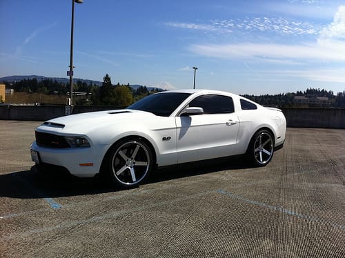 2012 Ford Mustang with 20x9 Stance SC-5 wheels