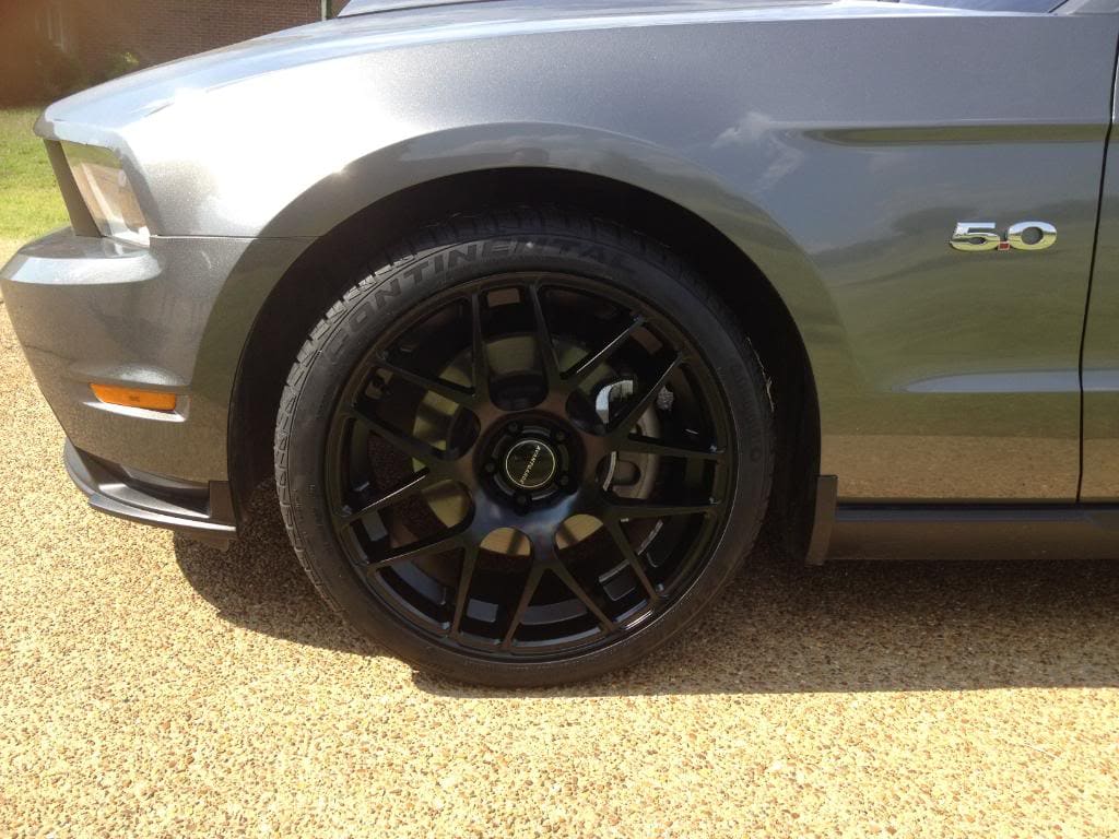2012 Ford Mustang with 20x9 Avante Garde M310 wheels