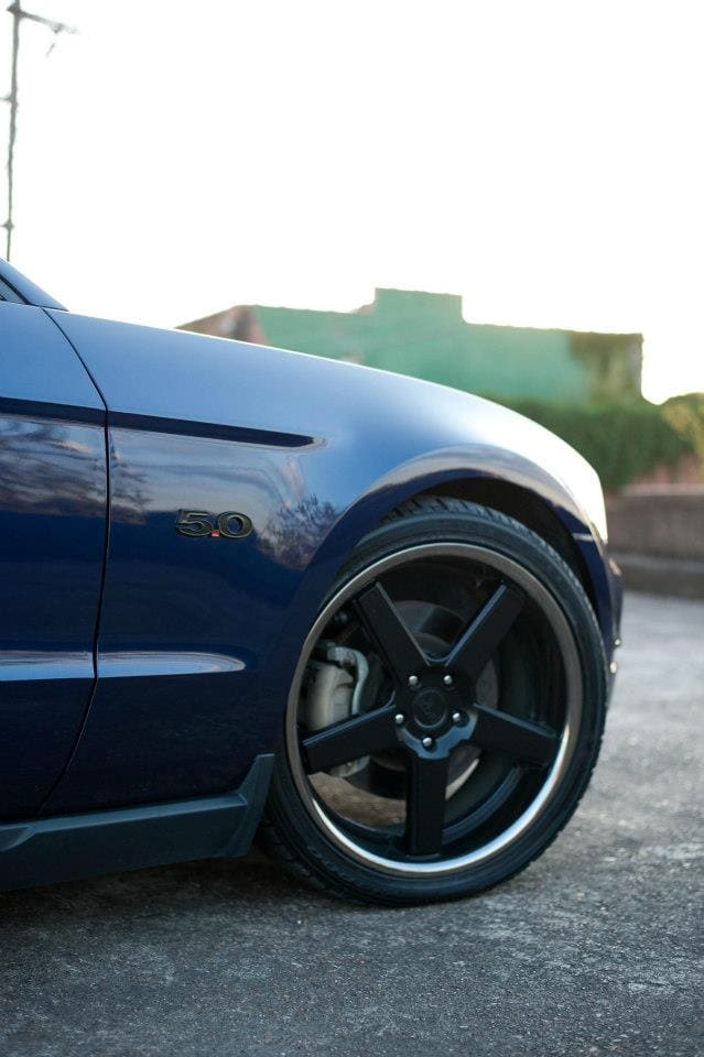 2012 Ford Mustang with 20x9 Niche Nurburg wheels