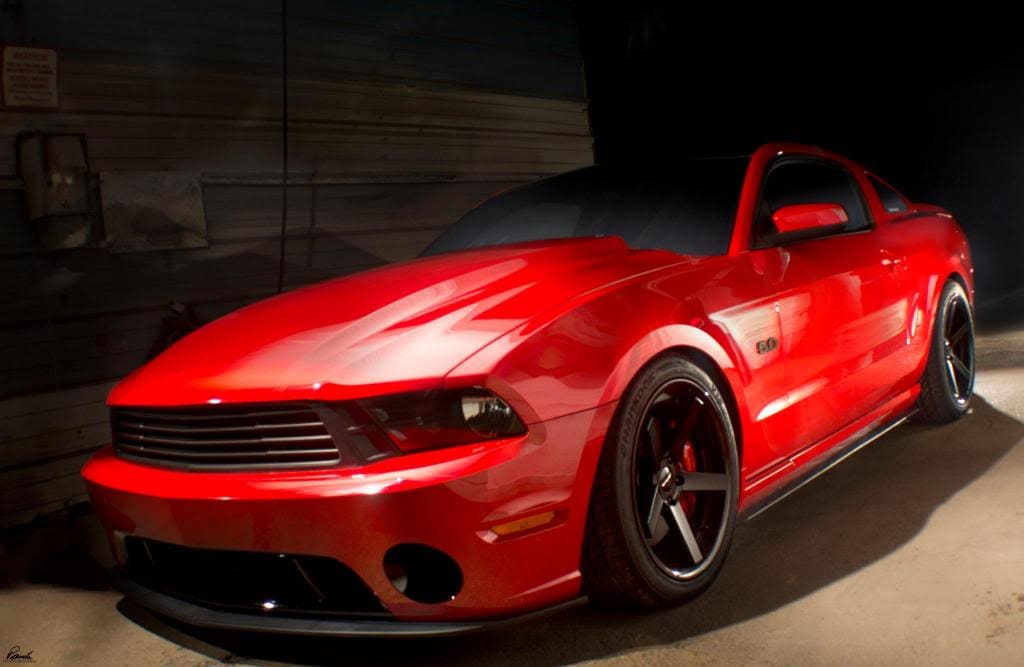 2013 Ford Mustang with 19x9.5 Stance SC-5 wheels