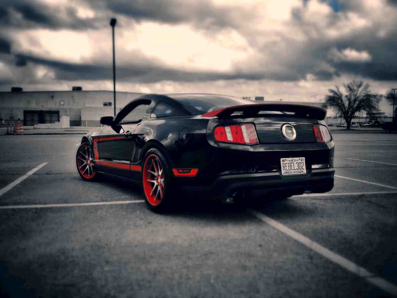 2012 Ford Mustang with 20x9 Rotiform SNA wheels