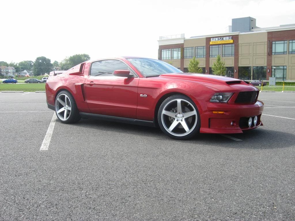2012 Ford Mustang with 20x9 Concavo CW-5 wheels