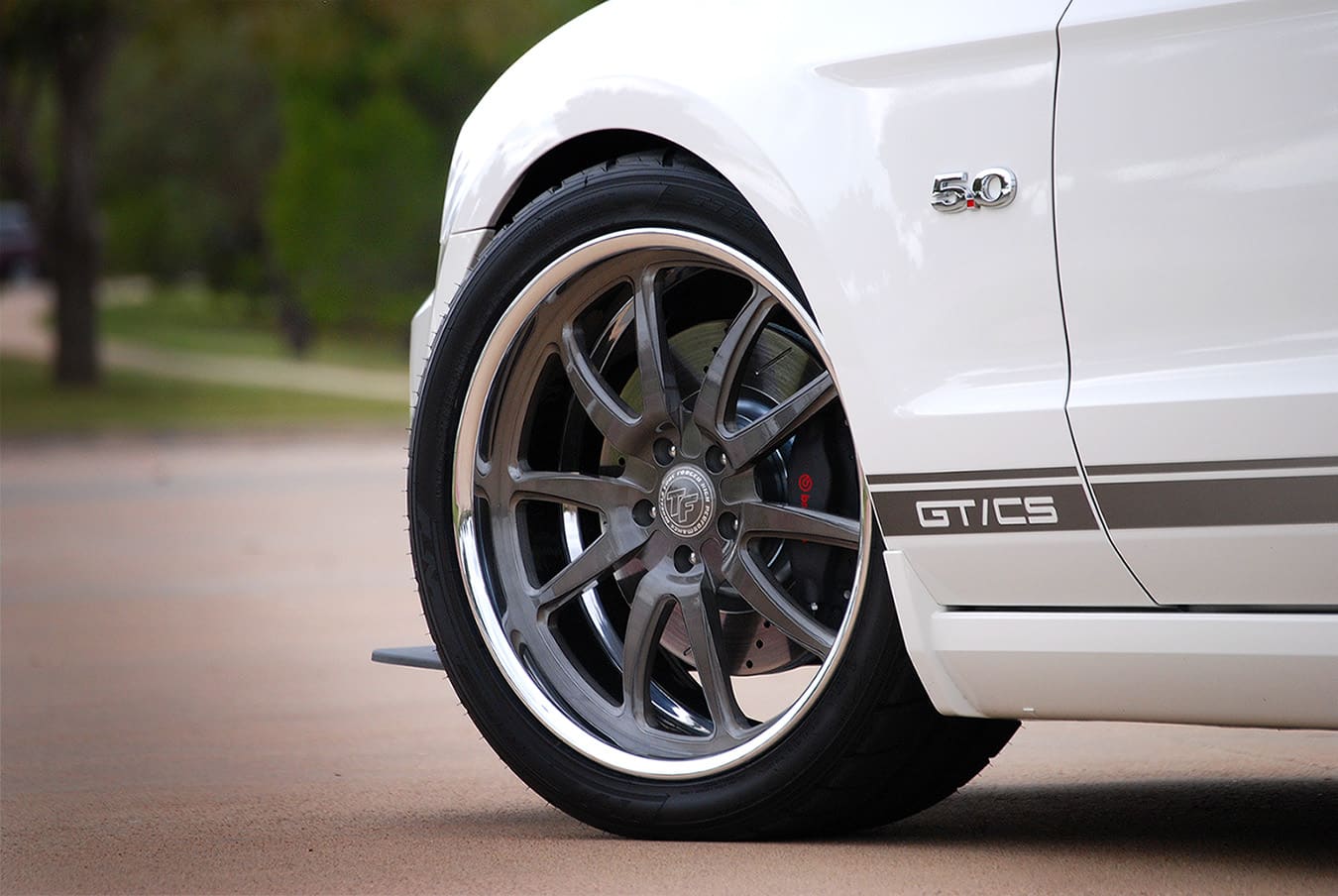 2011 Ford Mustang with 20x9 Forged Super Sport wheels