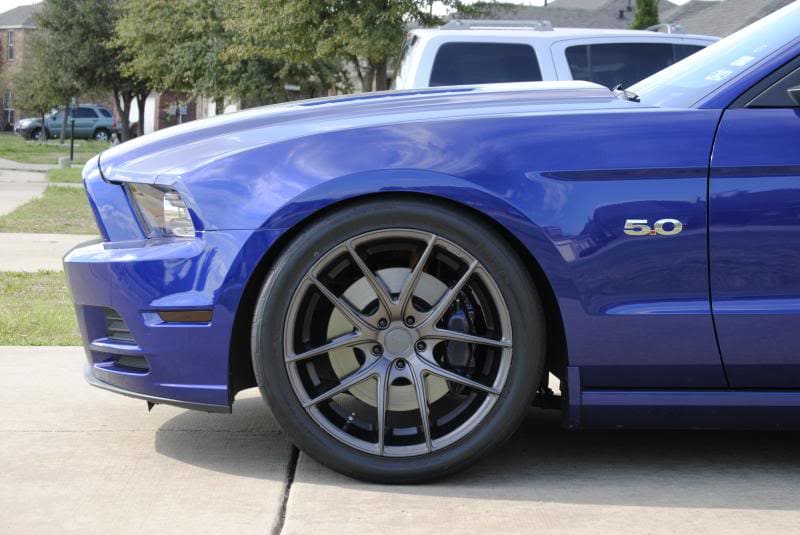 2011 Ford Mustang with 20x10 Niche Targa wheels